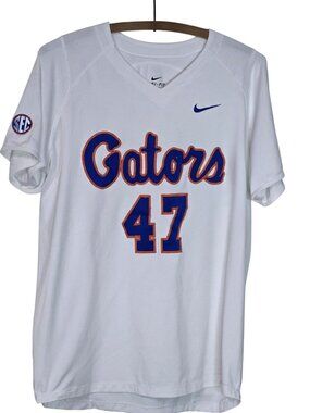 Nike Florida Gators SEC  #47  Dri-Fit Short Sleeve Jersey Made In USA